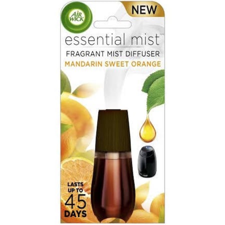 Air Wick Reckitt Benckiser RAC98551 Air Wick Essential Mist Fragrance Oil Diffuser Refill; Mandarin & Sweet Orange 98551